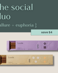 The Social Duo incense sticks from hellolooshi.