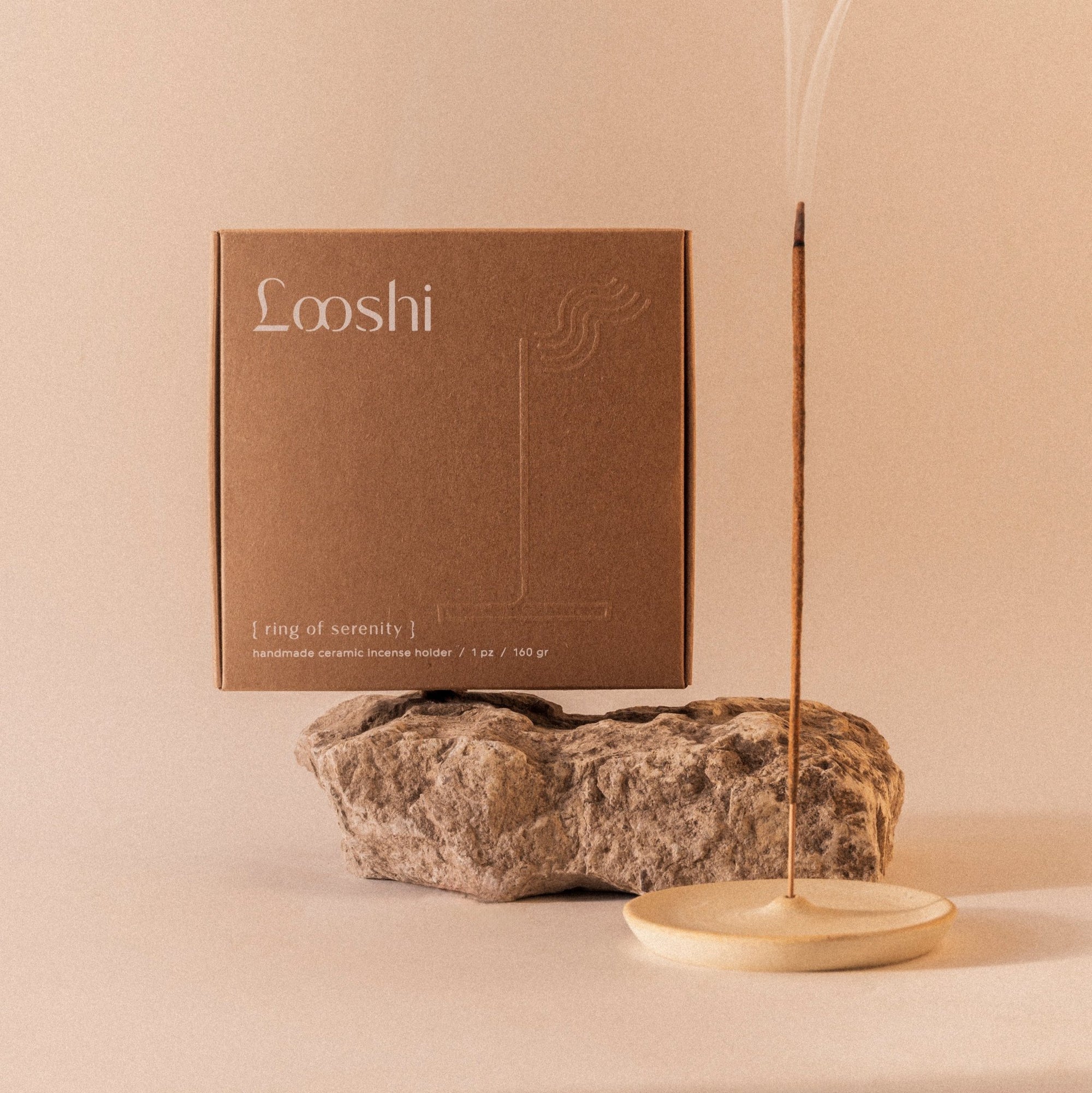 Ring Of Serenity - Incense Holder incense sticks from hellolooshi.