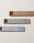 The Forest Edit: Vivacity, Rewild and Calm incense boxes