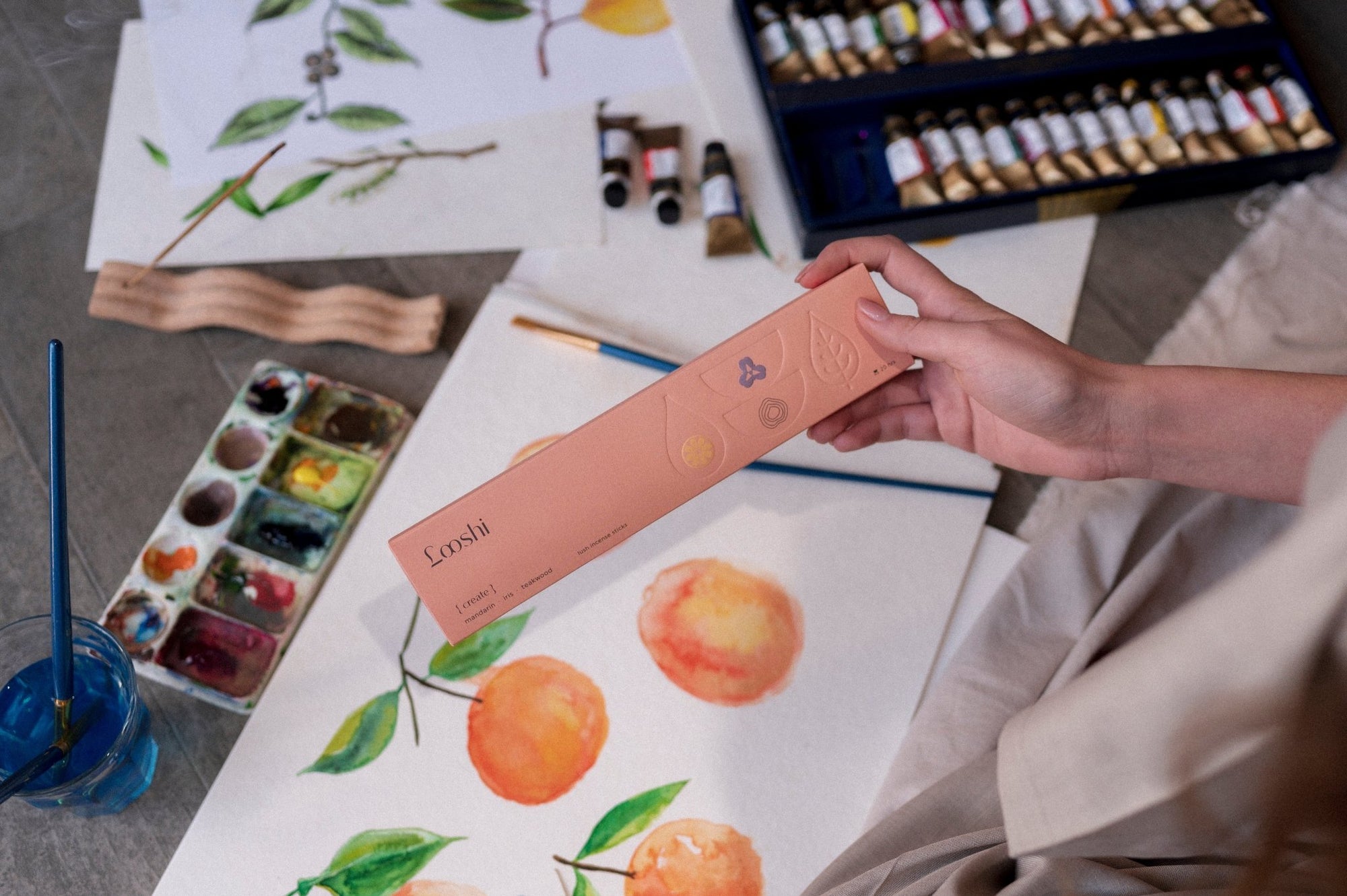 The Creator's Duo incense sticks from hellolooshi.