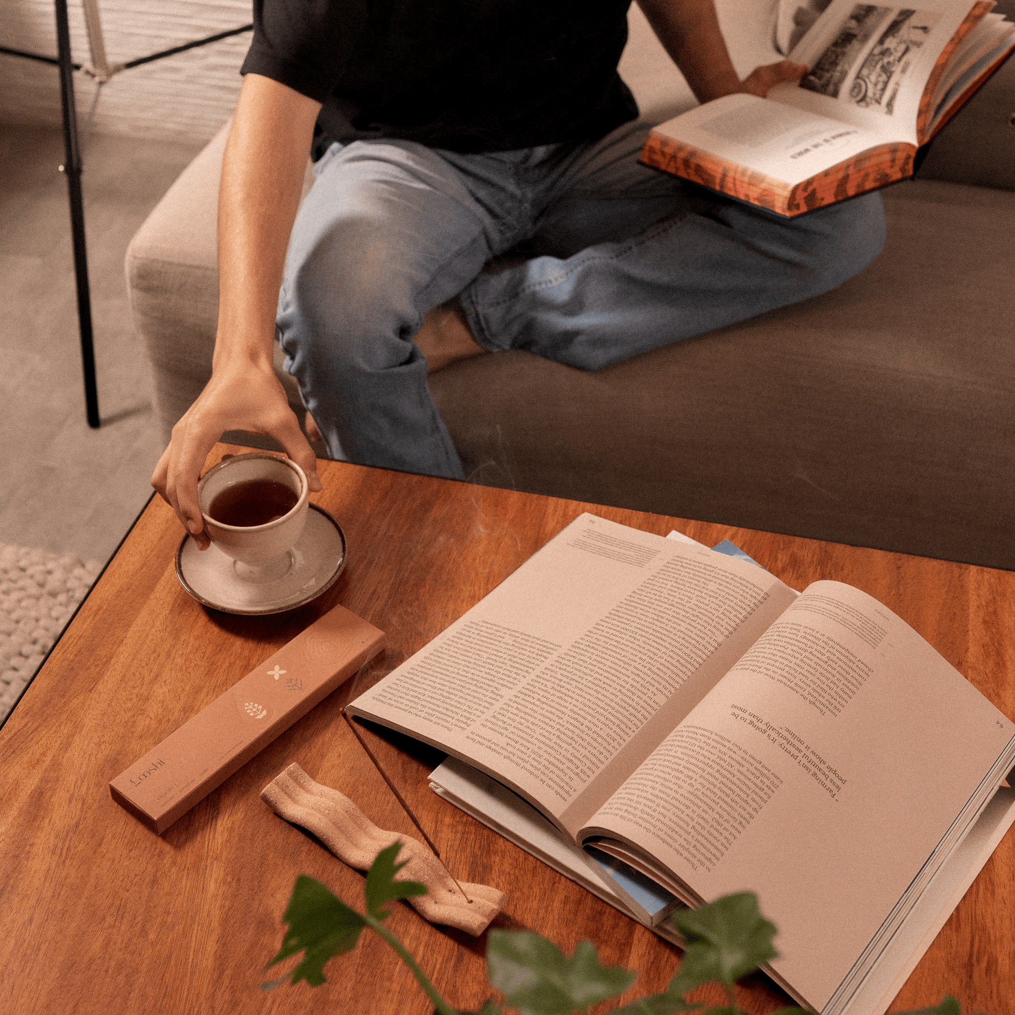 The Morning Duo incense sticks from hellolooshi.