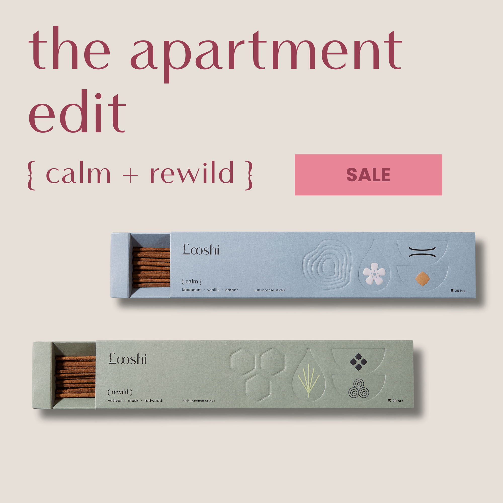 The Apartment Edit incense sticks from hellolooshi.