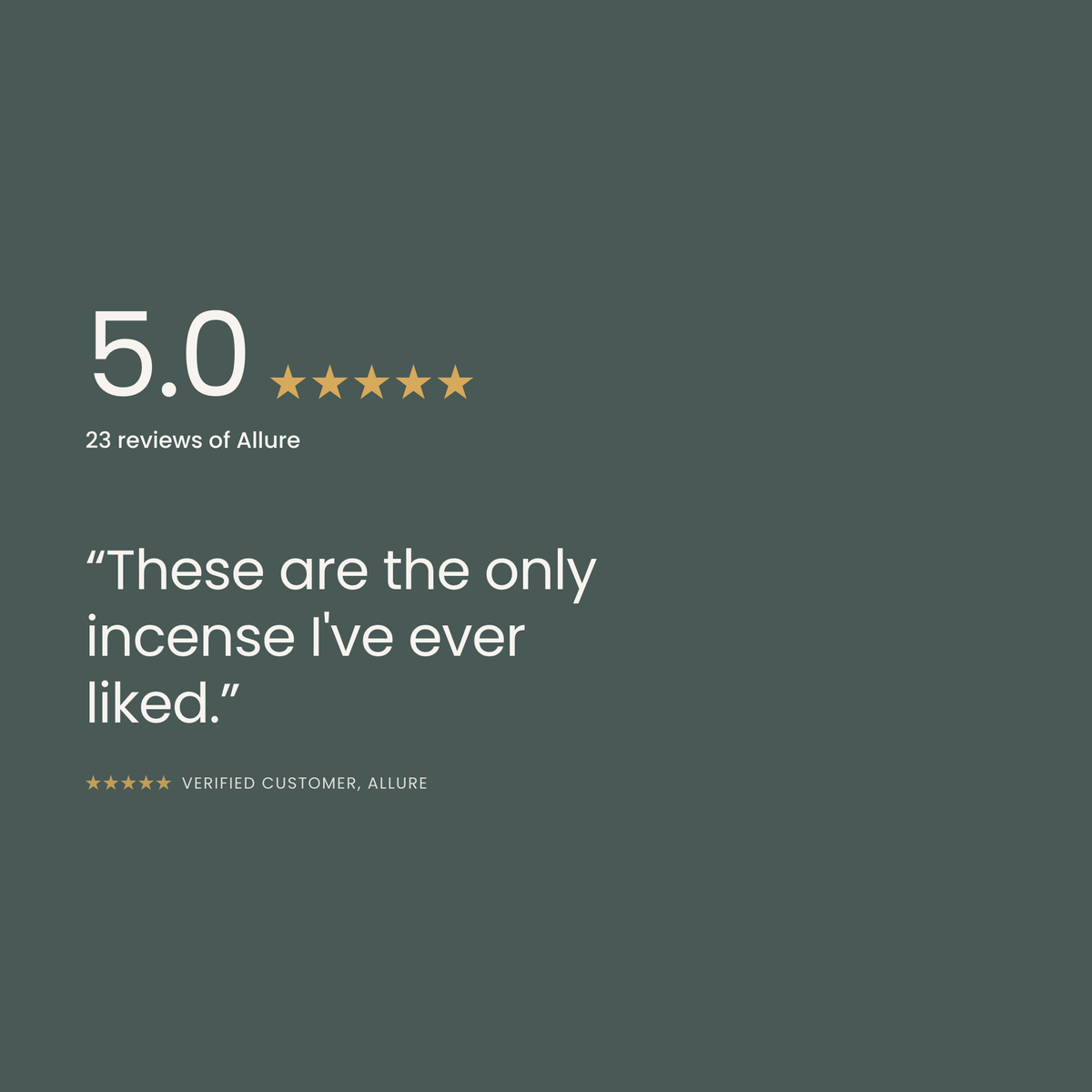 What verified customers say about Allure