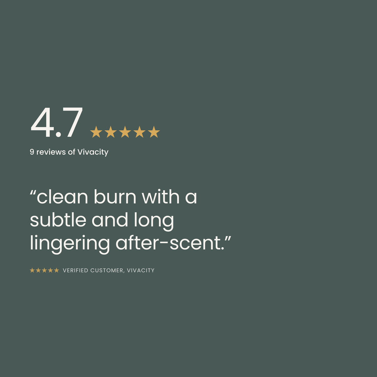 What verified customers say about Vivacity